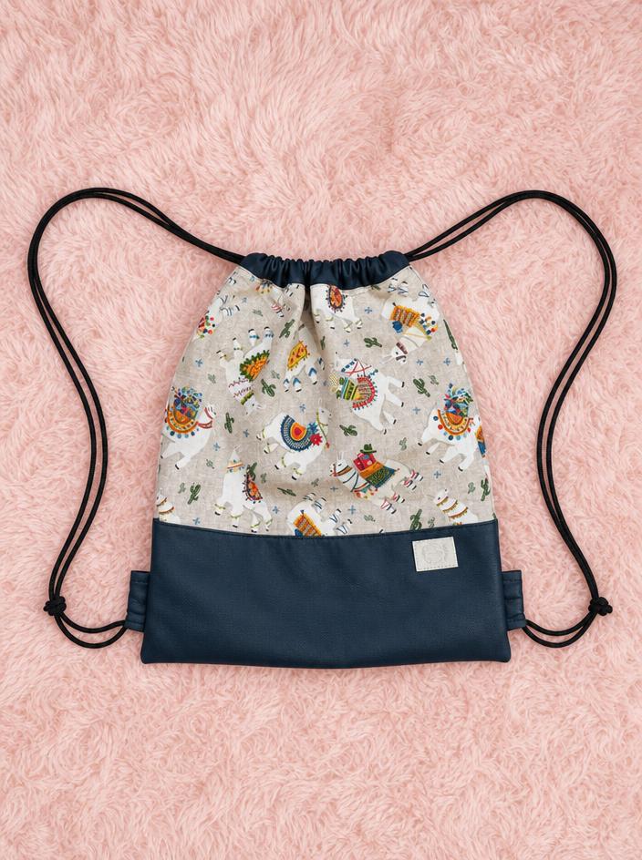 Multicolour Folk Print Drawstring Crossbody Bag - Very Good