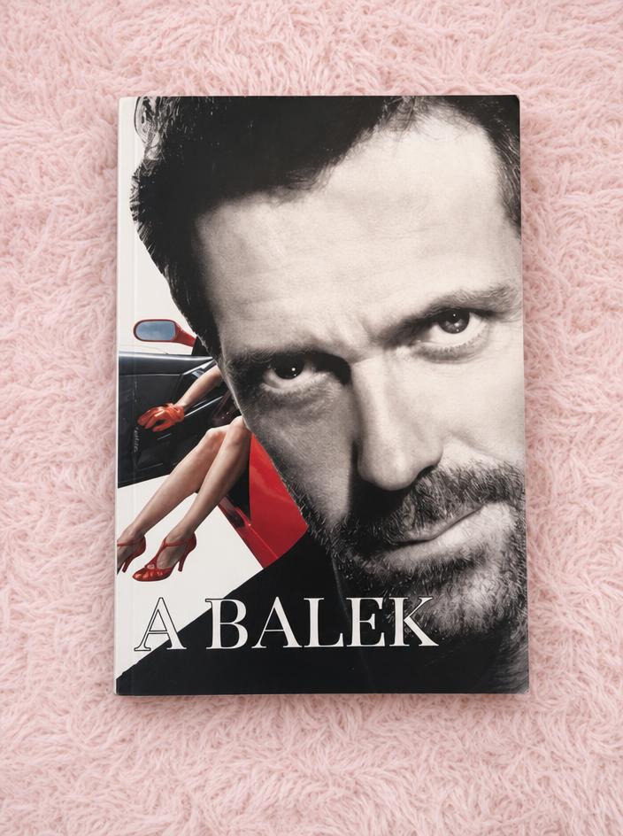 Paperback Book with Striking Monochrome Portrait Cover