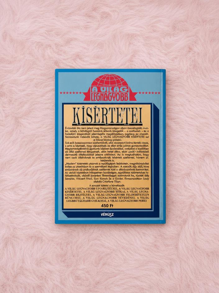 A világ legnagyobb kísértetei Hungarian Ghost Book Very Good