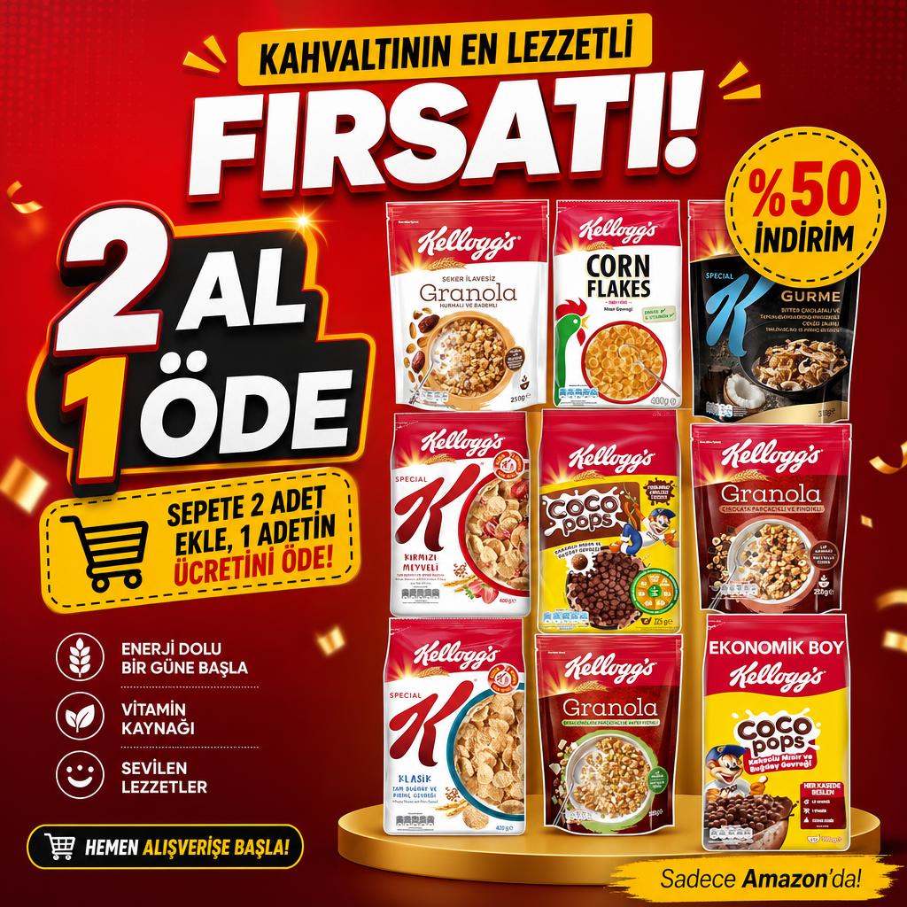 Kellogg's ve Coco Pops 2 Al 1 Öde FIRSATI!
