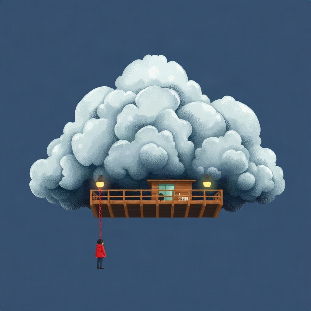 Bertha, holding still over the north hayfield, painted the year the barn roof went red.