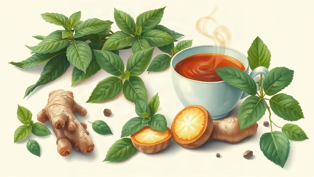 Infusão de Hortelã e Gengibre: Receita Caseira