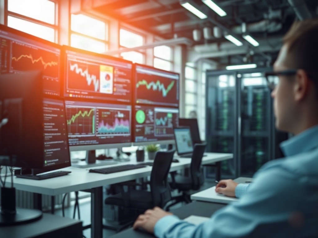 Illustration of AI-powered natural language processing automating large-scale evidence collection in financial modeling