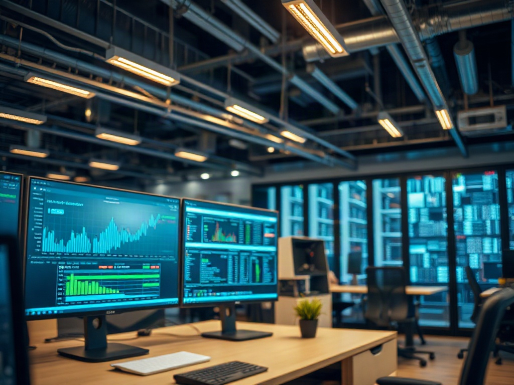 Illustration of AI-driven compliance transforming risk assessment in financial modeling.