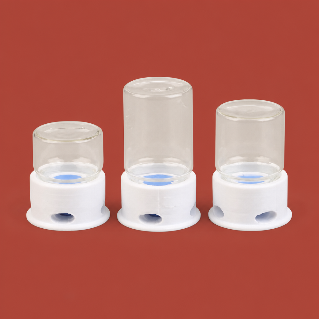 Glass tower, clear capacity, real control