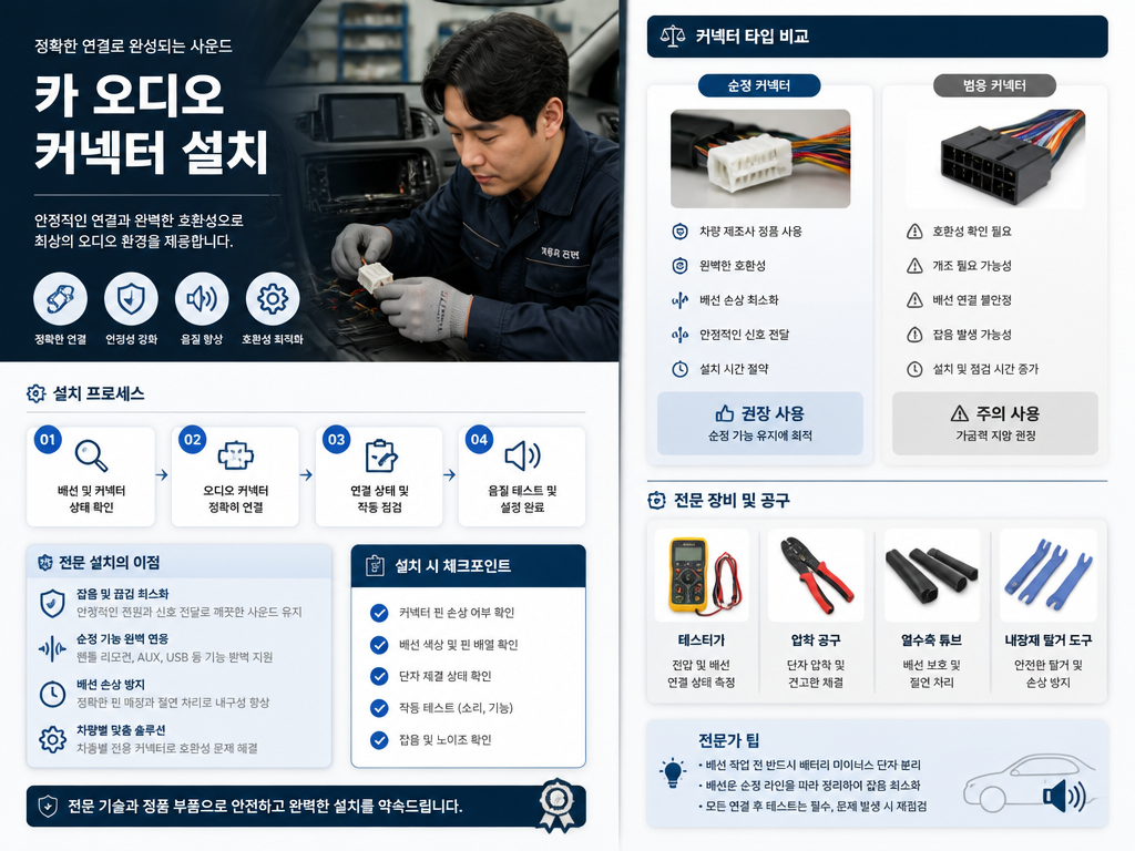 내비게이션 매립 장착 비용, 업체마다 다른 진짜 이유