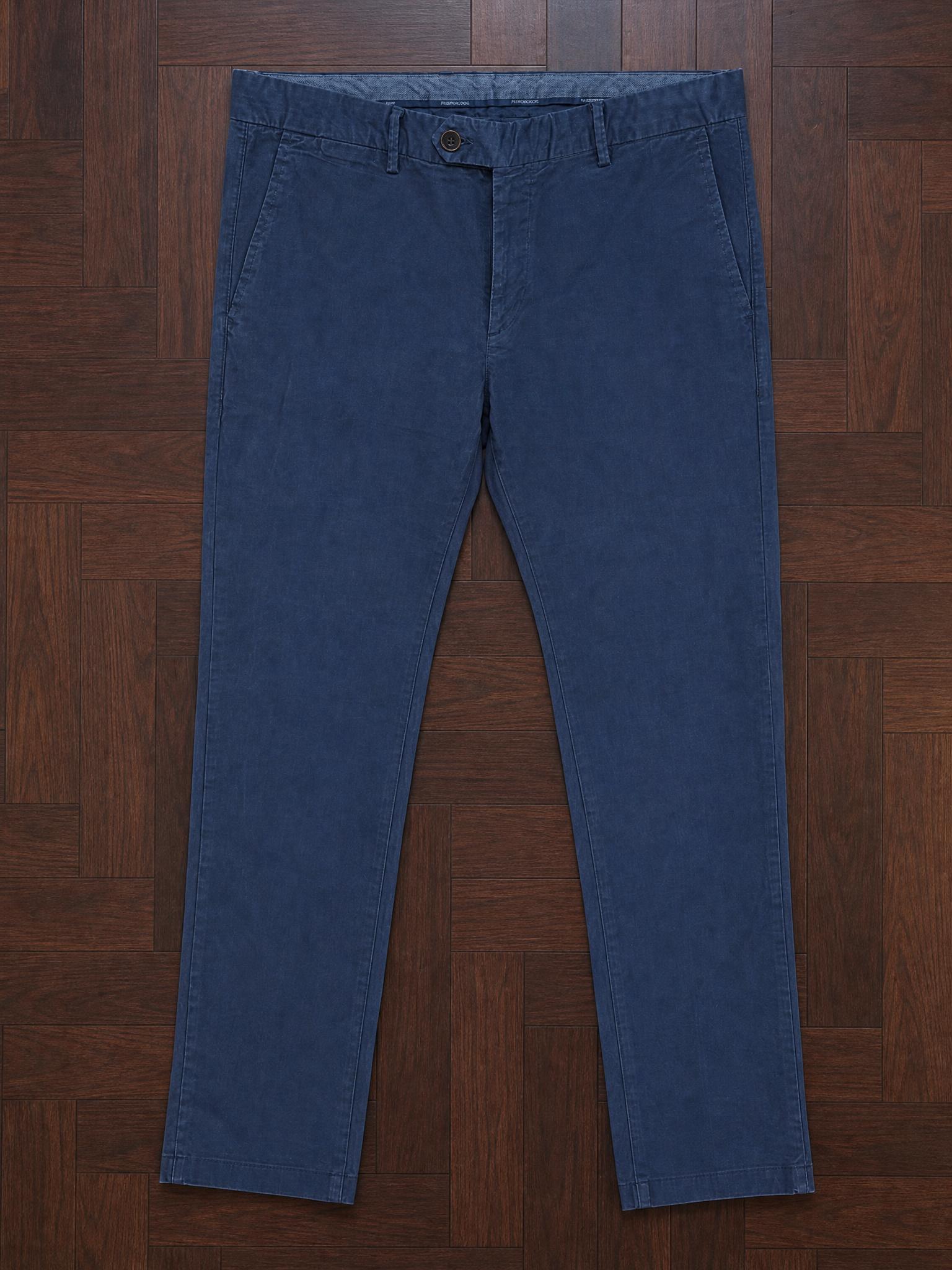 Replay navy chino trousers – straight slim fit, very good condition