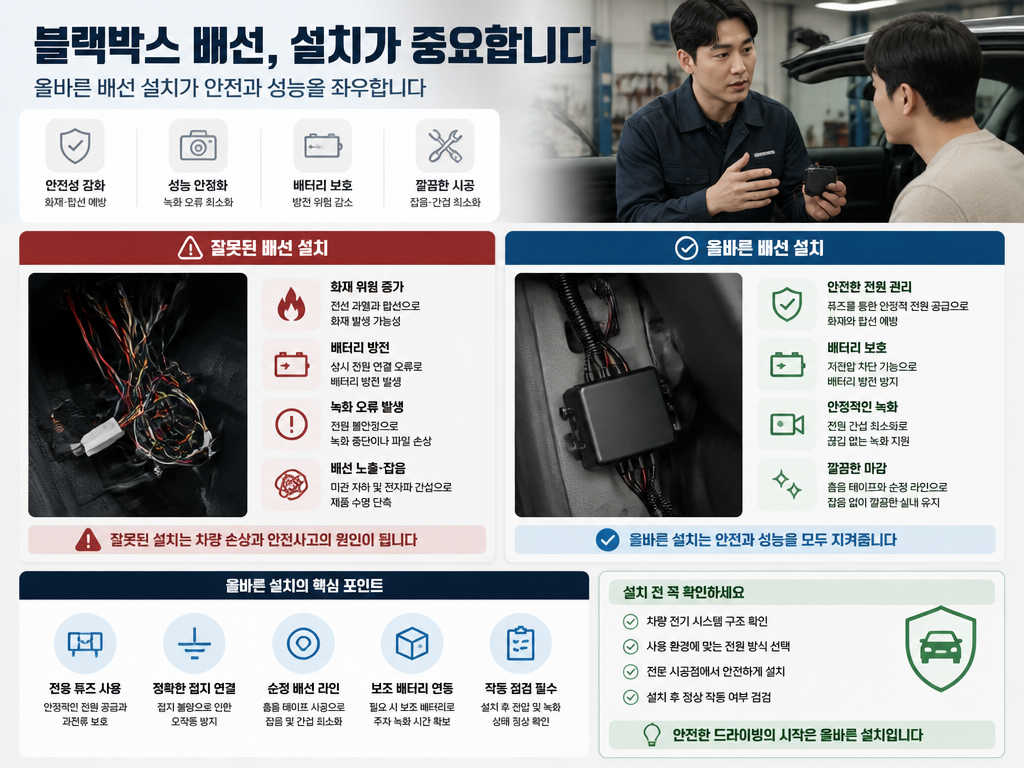 블랙박스 채널 수, 많을수록 이득인지 먼저 확인할 것