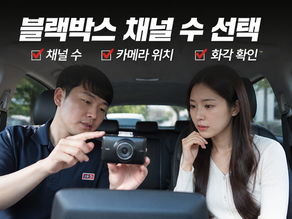 블랙박스 채널 수, 많을수록 이득인지 먼저 확인할 것