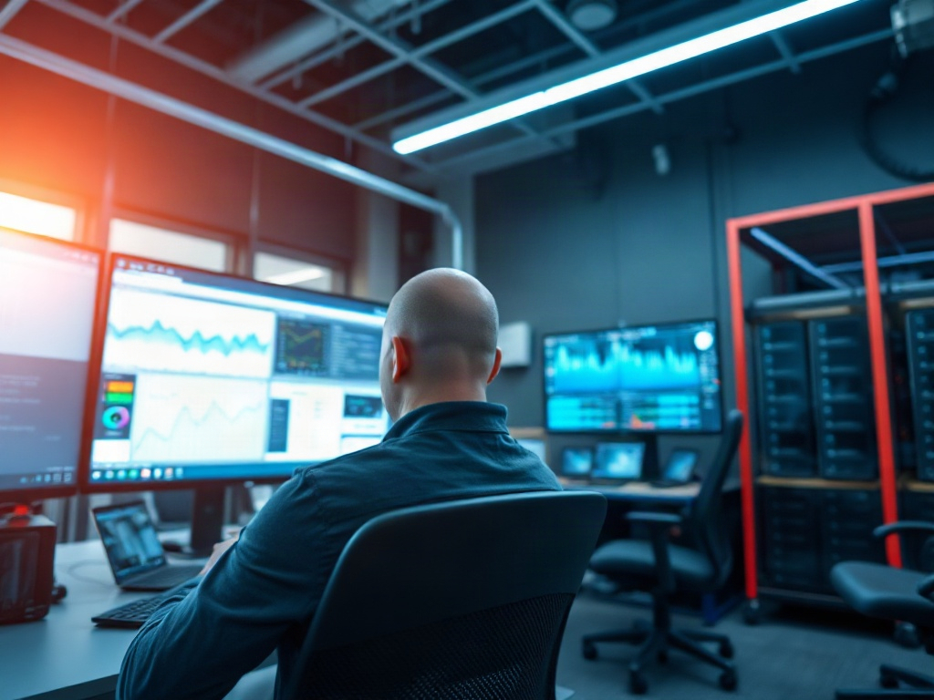 Illustration of AI-powered real-time competitor monitoring dashboard for business strategy in 2026