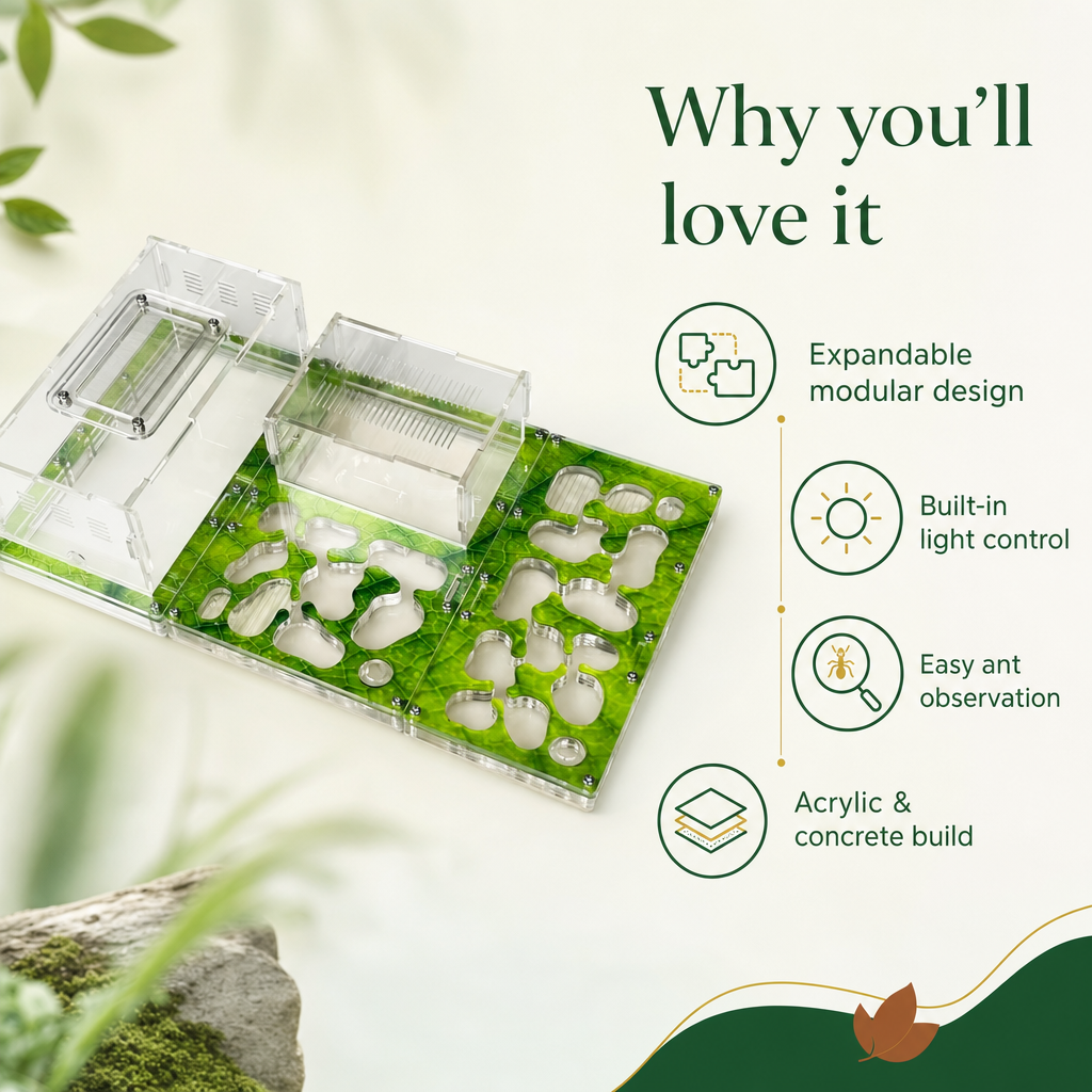 A Formicarium That Grows With Your Colony