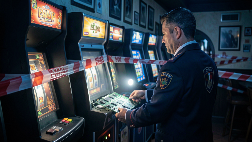 Guardia di Finanza sequestra schede di gioco contraffatte per apparecchi AWP
