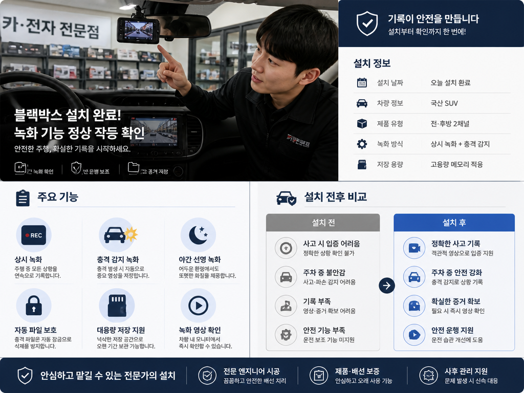 전장 견적의 오해, 공임 포함 여부가 먼저인 이유