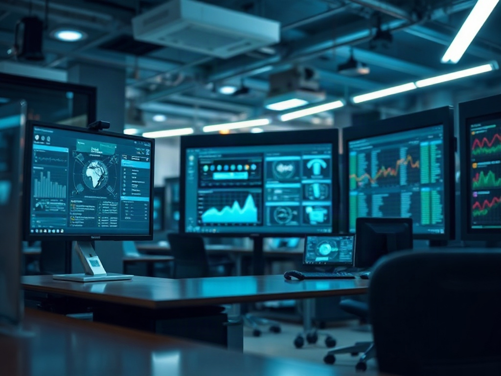 Illustration of selecting AI analytics tools for data-driven decision-making in business.
