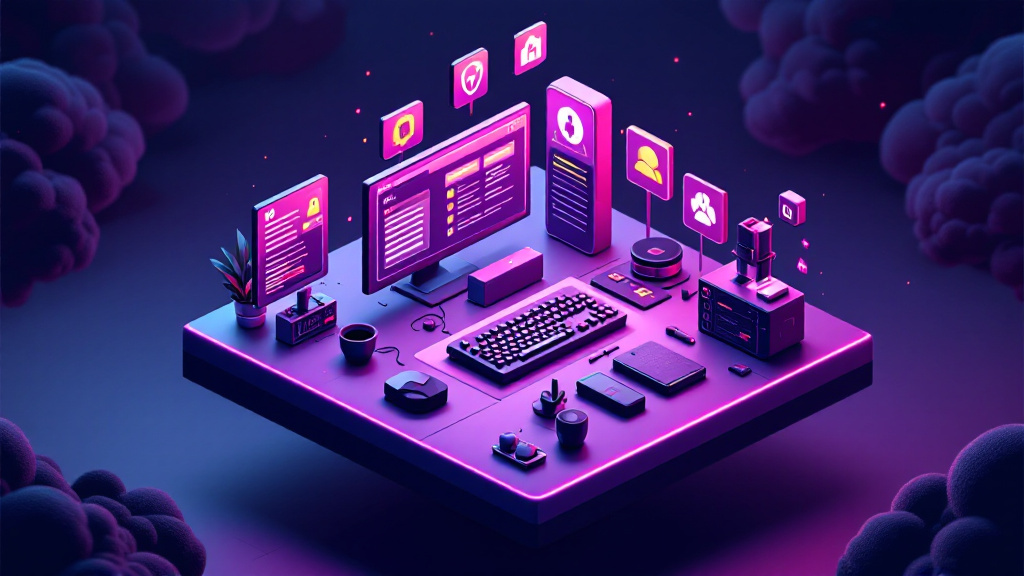 Young gamer securing online gaming account with two-factor authentication, emphasizing beginner cybersecurity tips