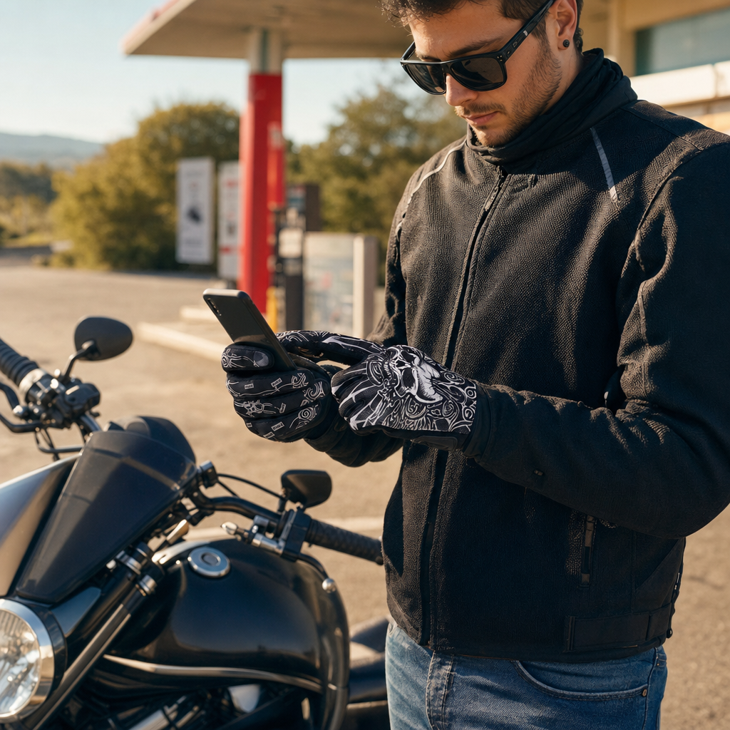 Sur la route, les mains libres de tout faire