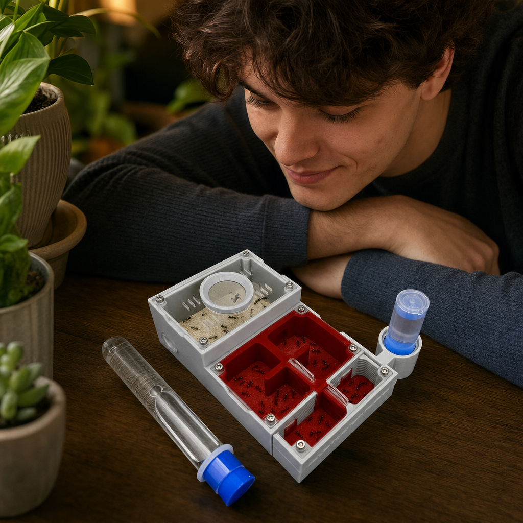 Watch Your Lasius Niger Claim Every Room