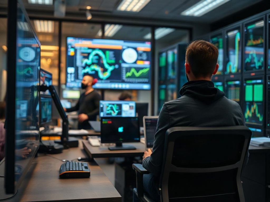 Illustration of no-code business management systems becoming the standard by 2026