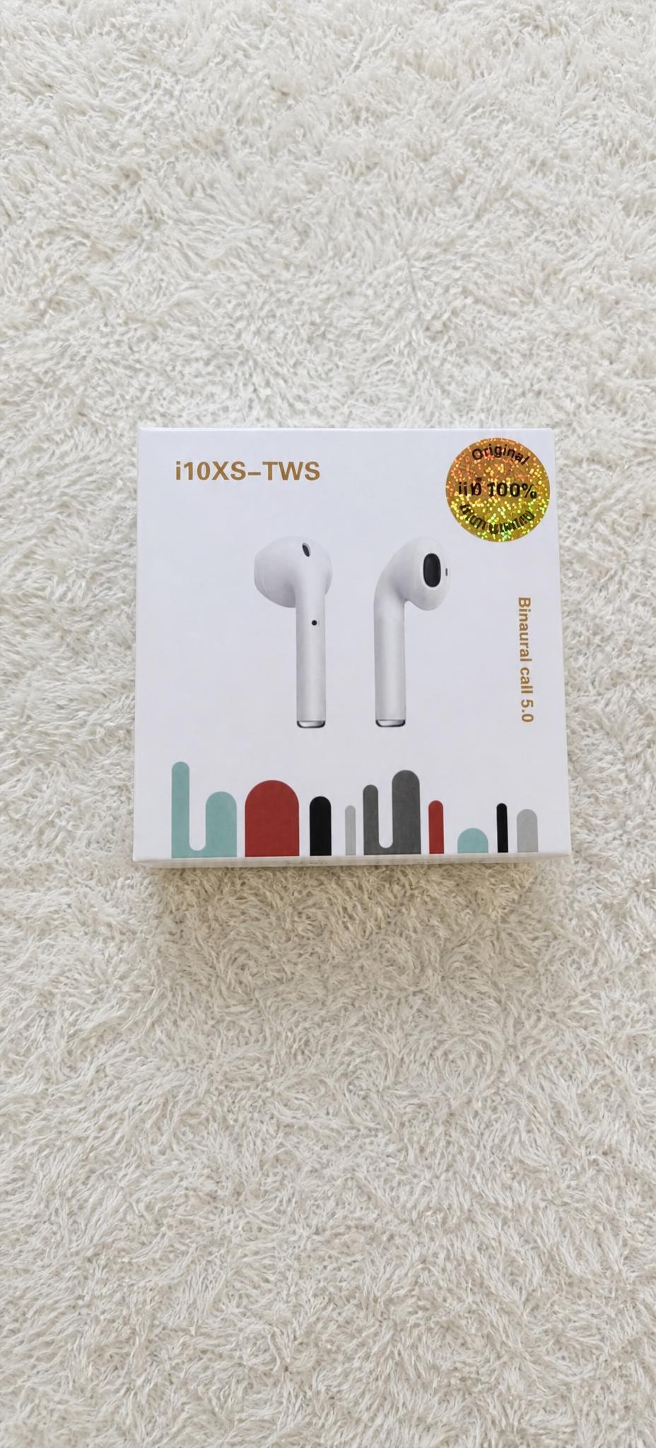 i10XS-TWS Wireless Earbuds White Binaural Call 5.0 New