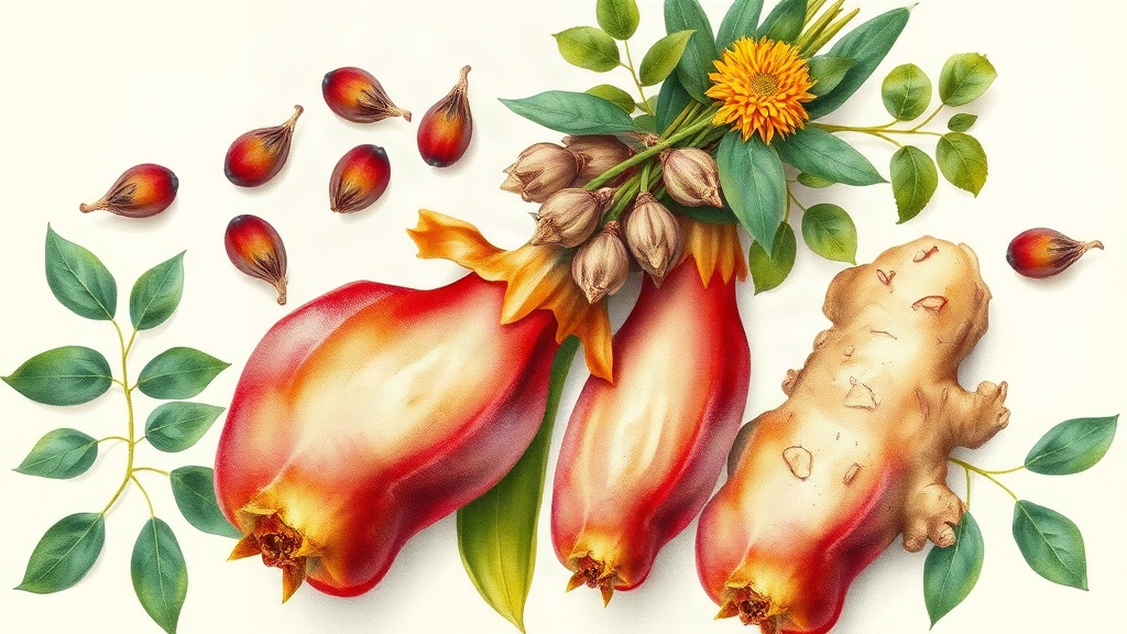 Infusão de Romã e Gengibre: Imunidade e Antioxidantes