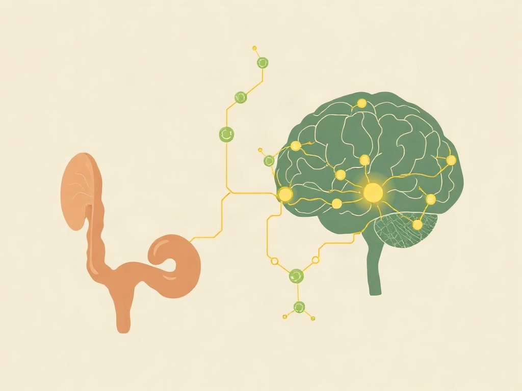 Image for Gut Microbiome Metabolites Linked to Cortical GABA-Glutamate Balance in Humans