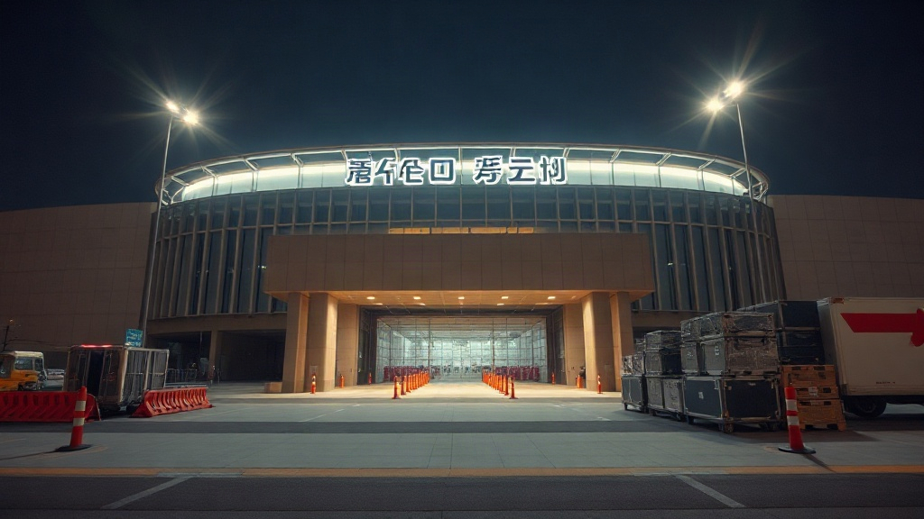 Editorial concert scene suggesting a K-pop group beginning a world tour in Seoul