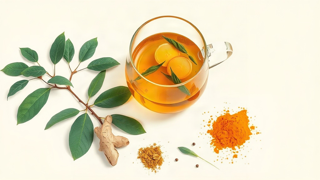 Infusão de Gengibre e Cúrcuma para Artrite Naturalmente