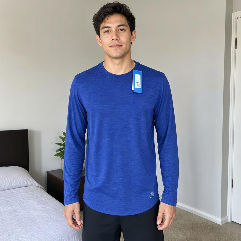 Cobalt Blue Long Sleeve Activewear Top – New with Tags