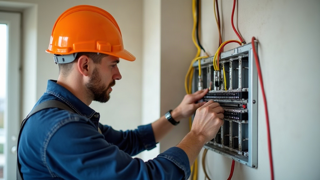 Residential wiring completed by Blackwood Electric