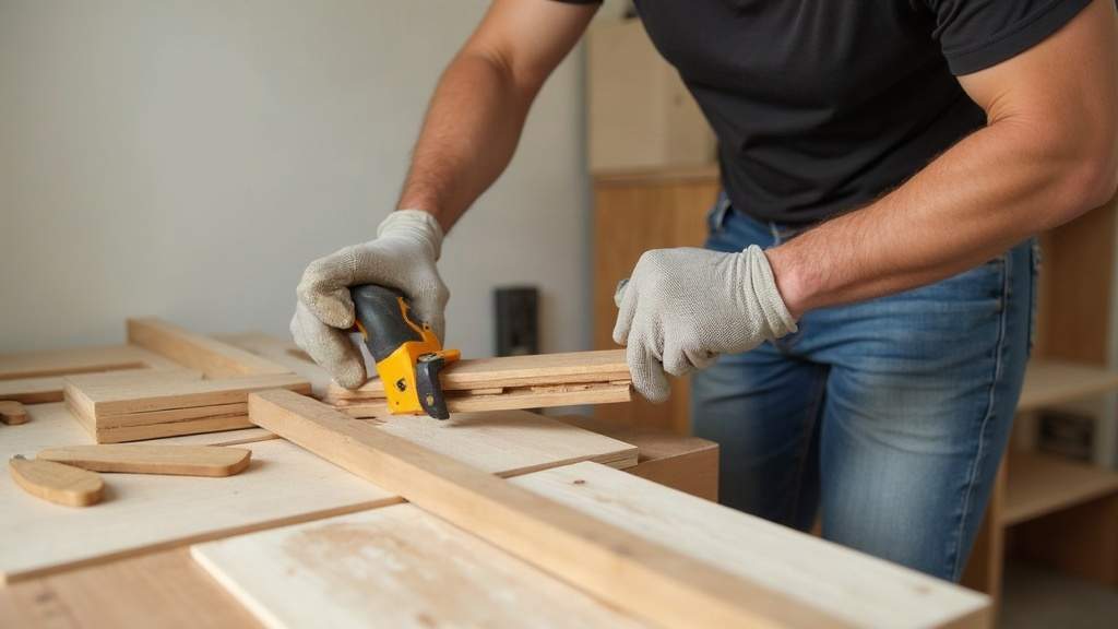 Finished carpentry trim work