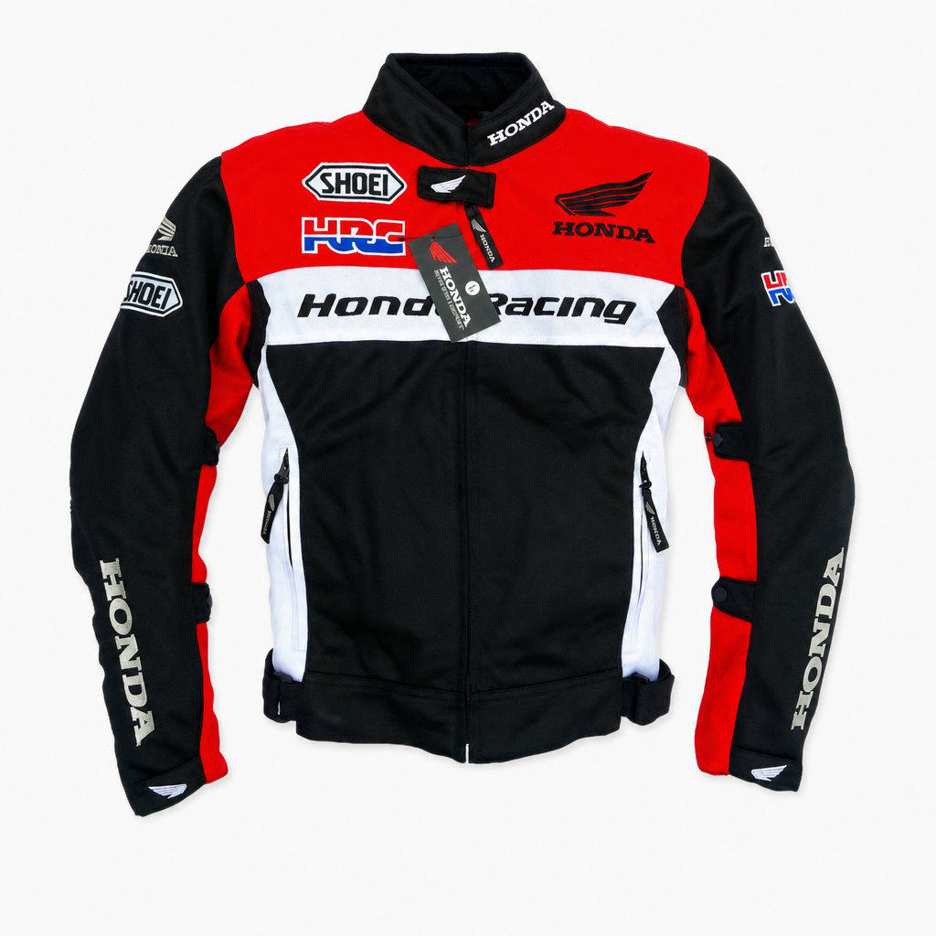 Des protections solides dans un blouson été Honda
