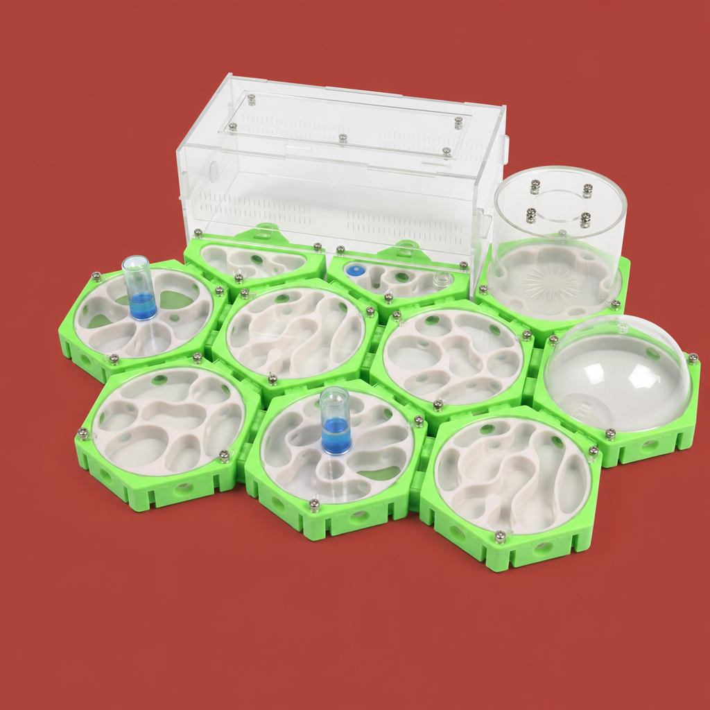 Honeycomb Maze Built to Connect and Expand