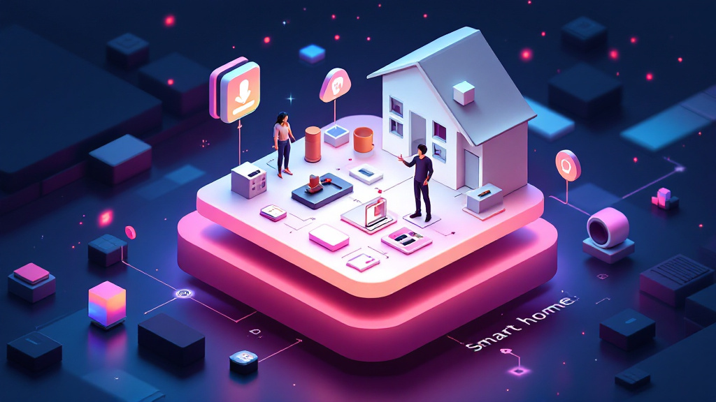 Smart home automation with self-hosted services, integrating devices for seamless smart home control