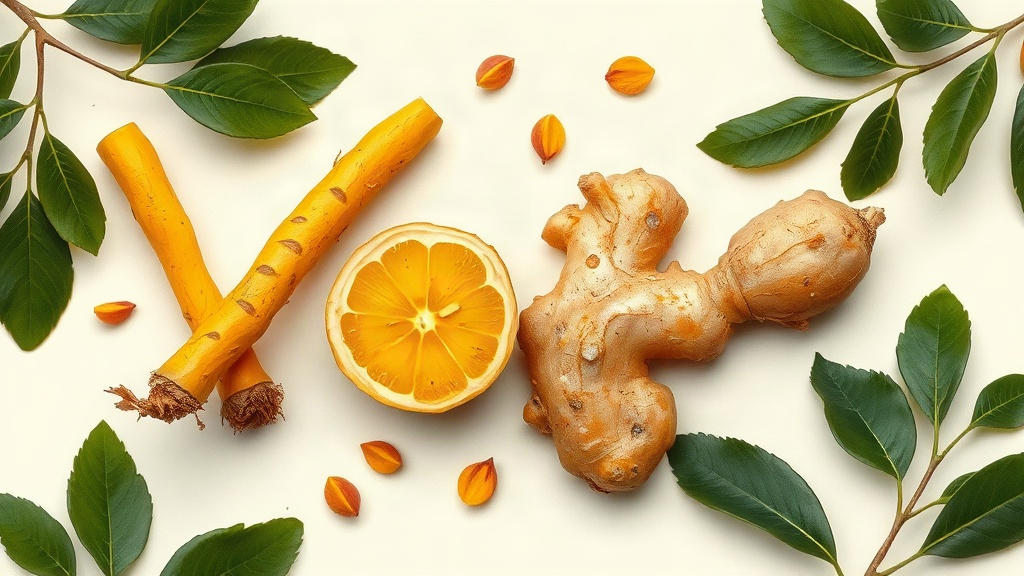 Cúrcuma e Gengibre para Dor Articular: Remédio Natural