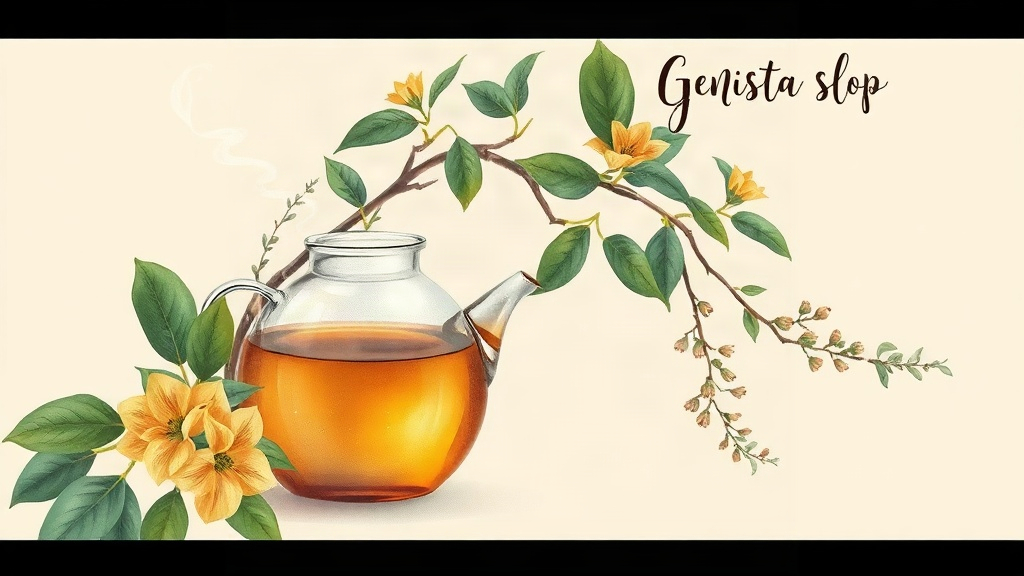 Chá de Genista: Benefícios para Circulação e Energia