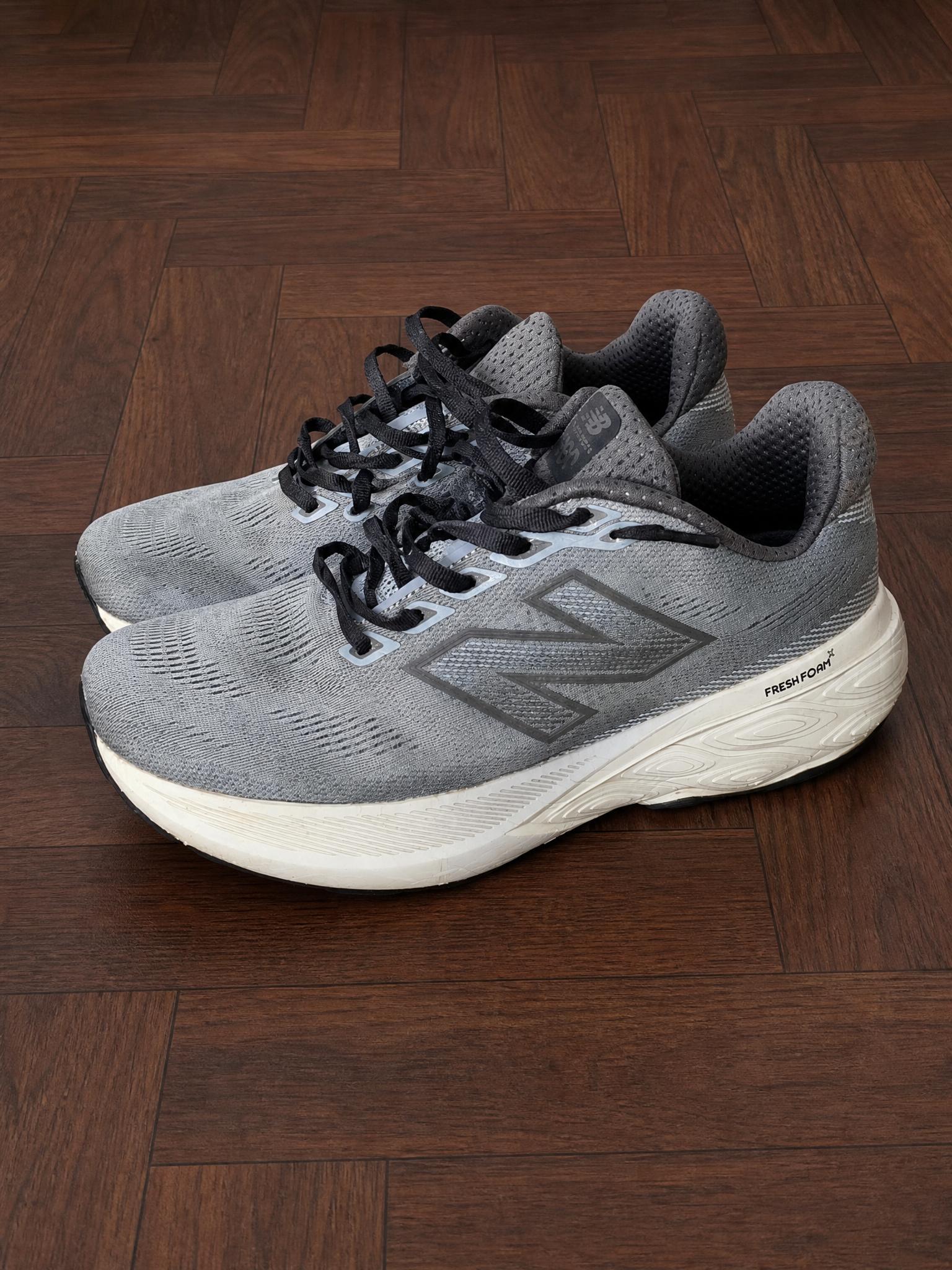 New Balance Fresh Foam X Grey Running Trainers Very Good