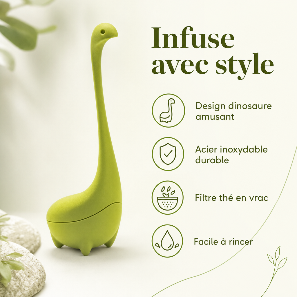 Un infuseur à thé qui fait sourire
