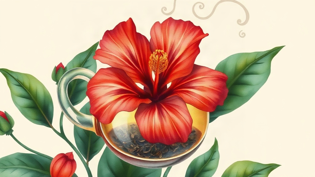 Chá de Hibisco para Pressão Alta: Benefícios e Como Preparar