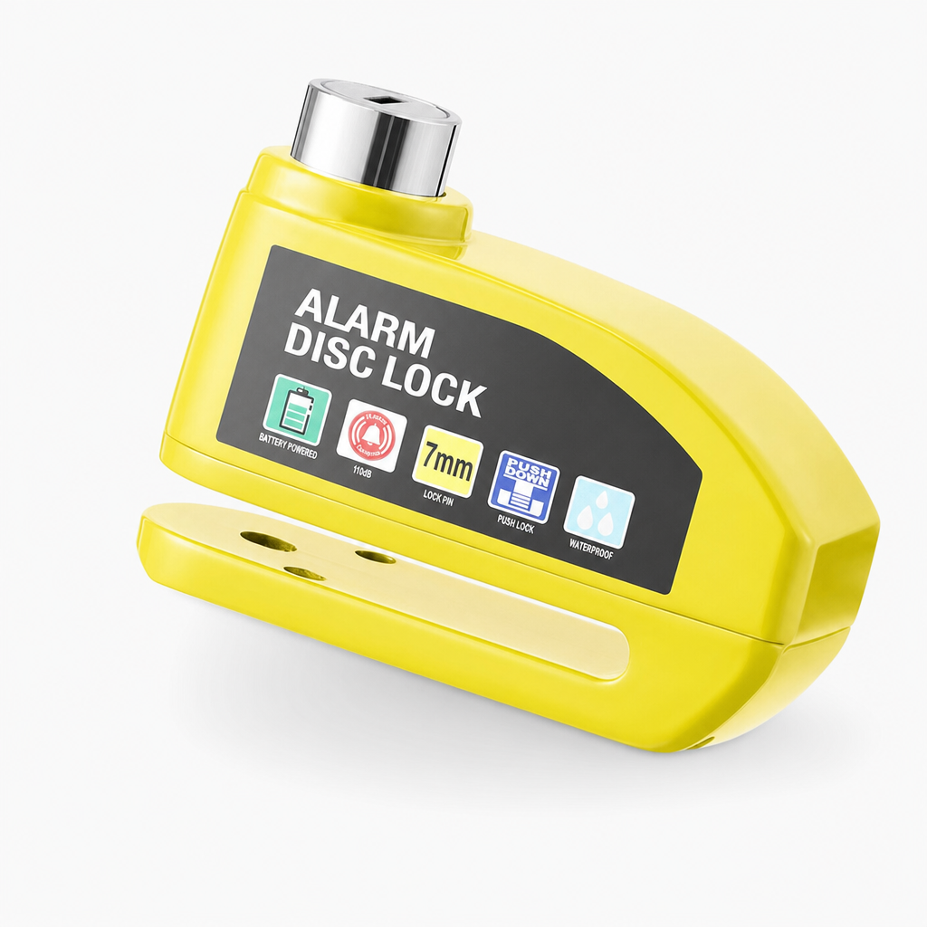 Alliage zinc, piston 7 mm, alarme bloc disque costaud