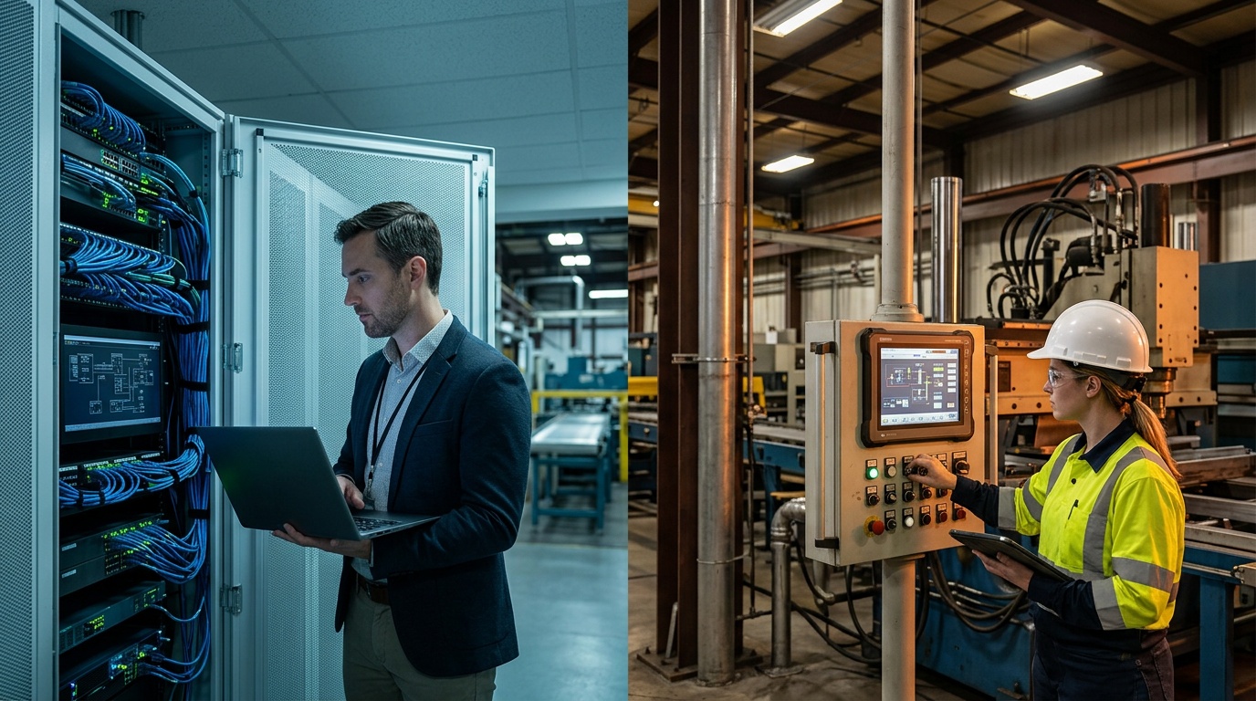 IT vs. OT: Why Generalist MSPs Struggle with Industrial Control System Security