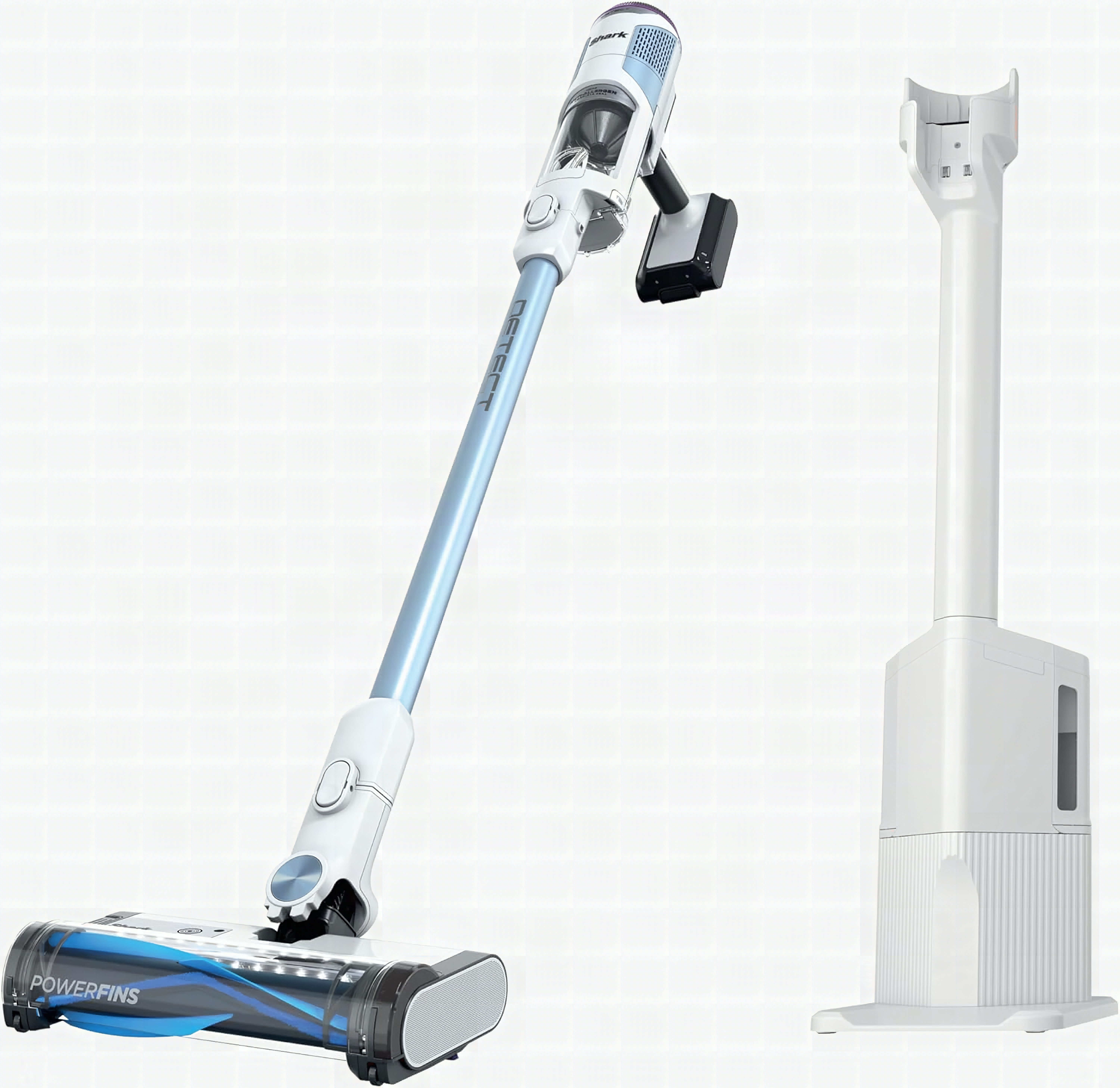 Shark Detect Cordless Vacuum with Clean & Empty Auto-Empty System, IW3511: A woman using a Shark Detect Pro cordless sti