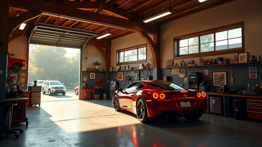 Nick's OC Auto Service bay