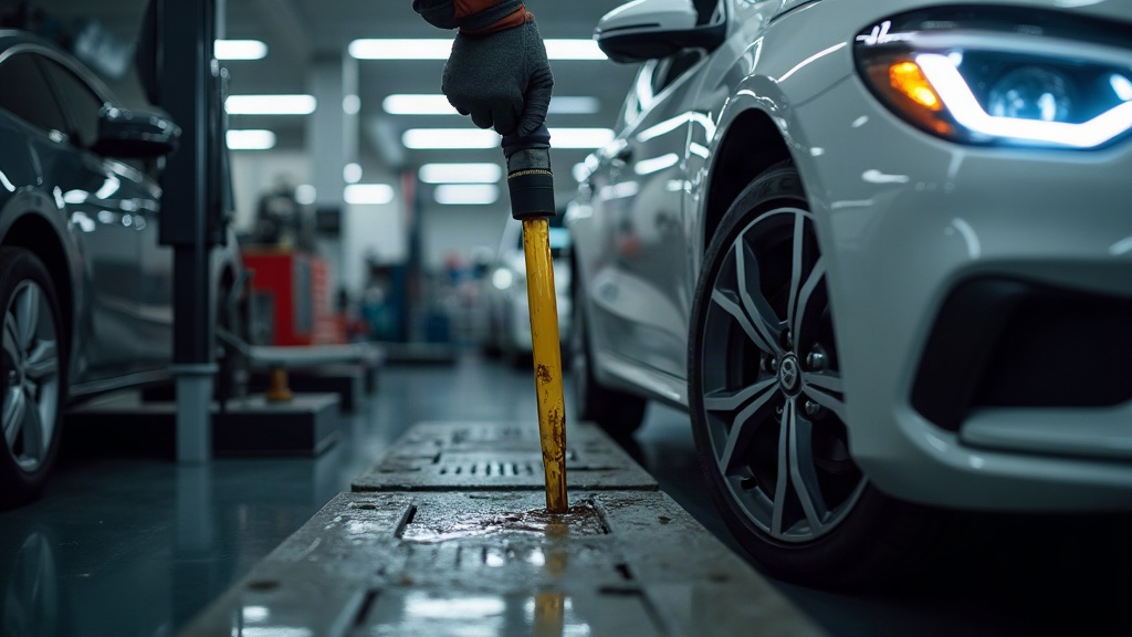 Oil change service
