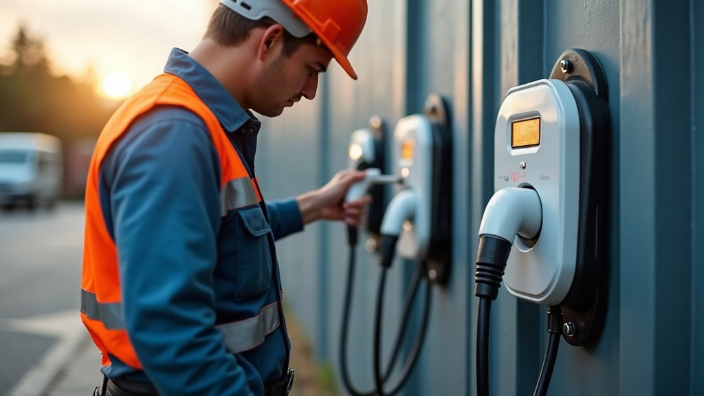 EV charger installation
