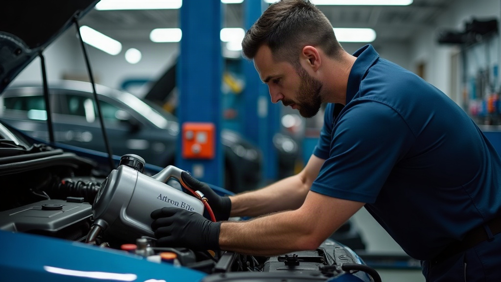 Oil change service