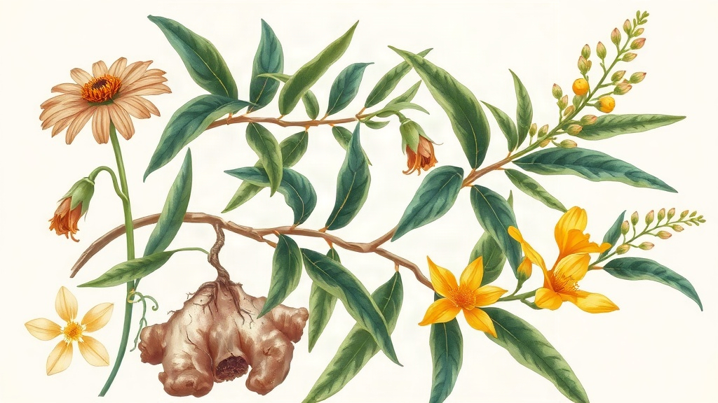 Plantas Medicinais para Coluna e Dor nas Costas