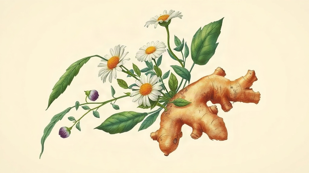 Infusão de Camomila e Gengibre: Receita Anti-inflamatória