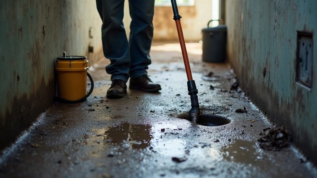 Drain cleaning service