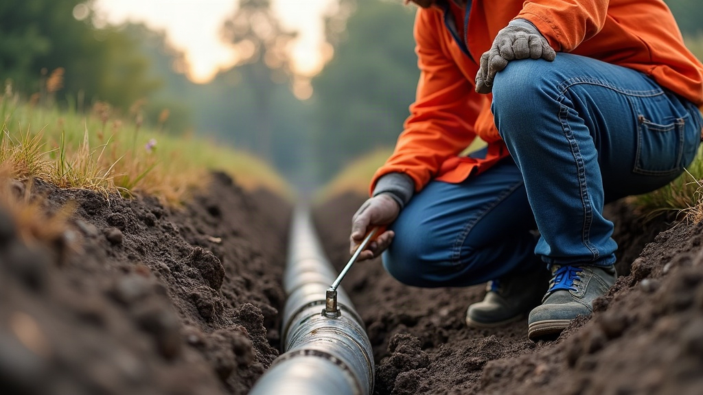 Sewer line service