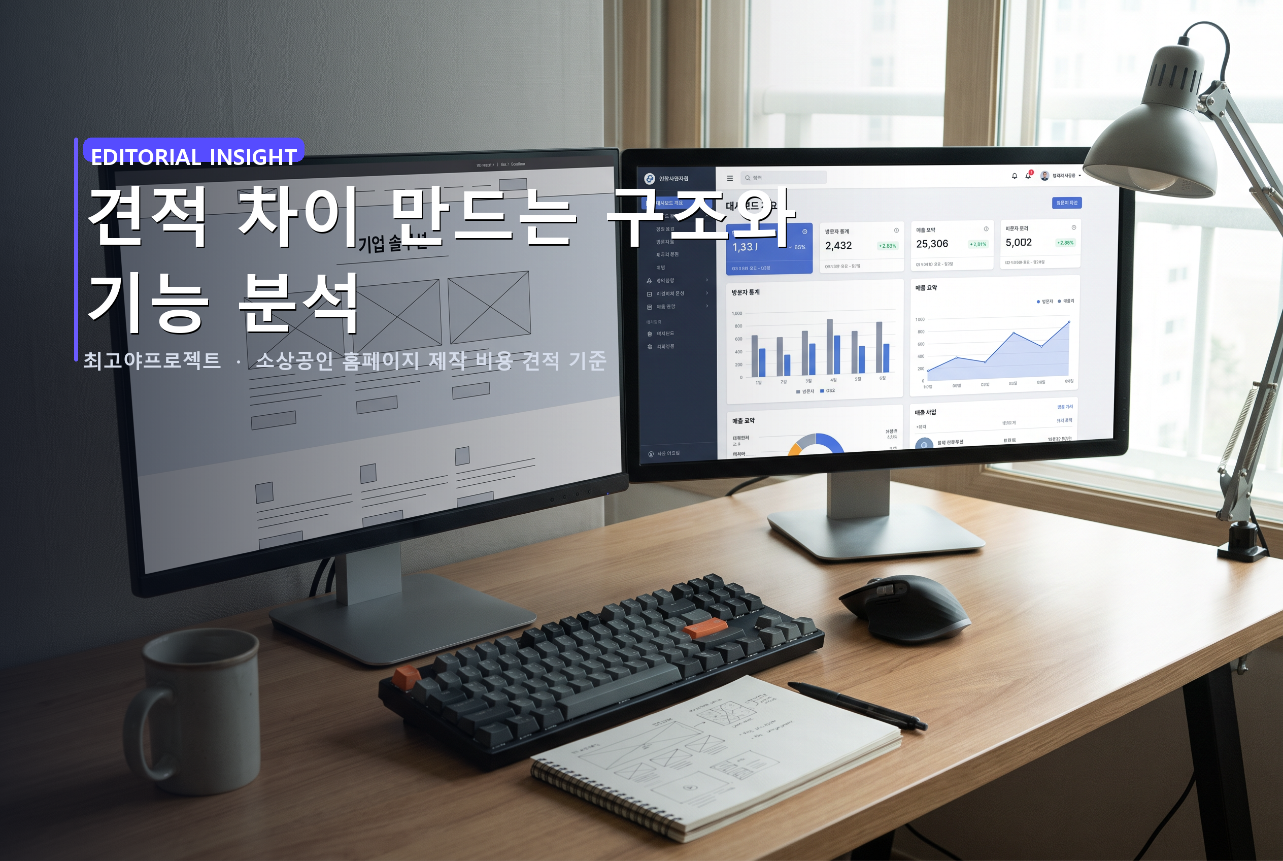 견적 차이 만드는
구조와 기능 분석